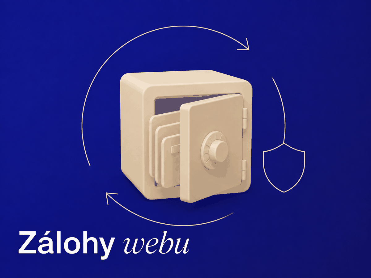 An illustration of an open safe with stacked cards symbolizing versions of a website backup, surrounded by a circular arrow and a shield icon. A visual metaphor for regular and secure website backups.
