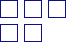 A dark geometric pattern featuring squares on a black background creates a modern and mysterious atmosphere suitable for design projects and creative graphics.